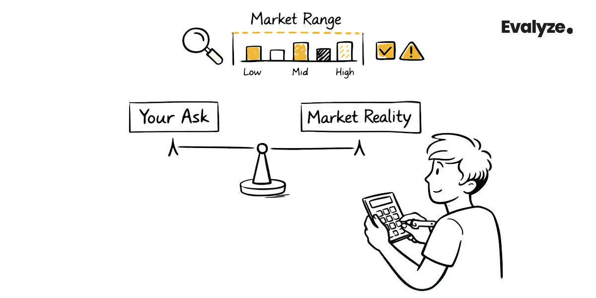 Sanity-Check Your Number Against Market Reality